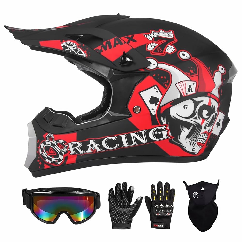 Amazon.com: SPARK DOT Youth Motocross Helmet Kids Dirt Bike